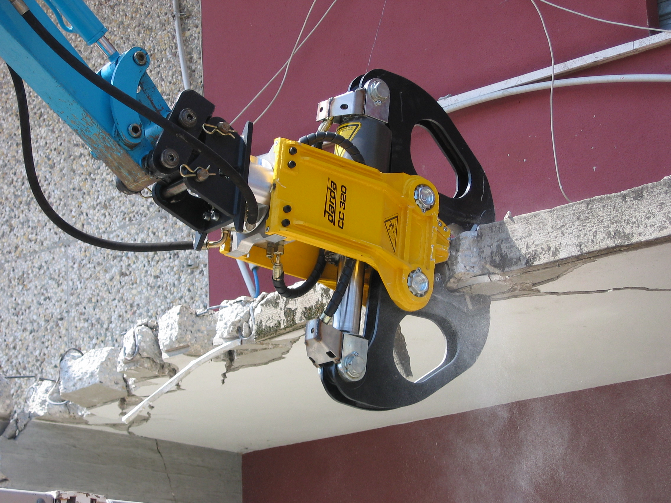 pinza demolitrice a noleggio