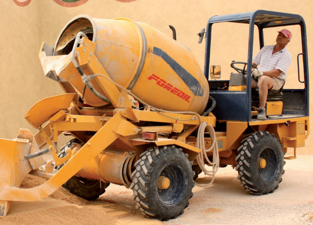 Noleggio betoniera dumper